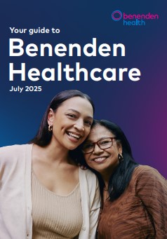 A screenshot of 'Your guide to Benenden Healthcare'