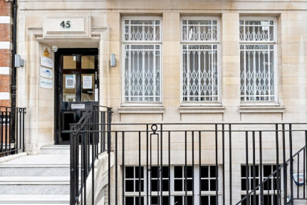 External image of the London business front