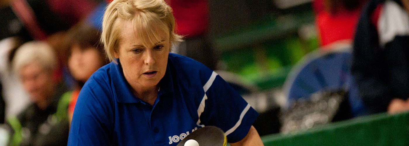 Do you think table tennis is just for youth clubs or holidays? 