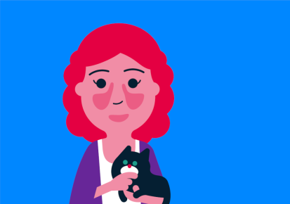 woman with rosacea on the face woman with rosacea on the face