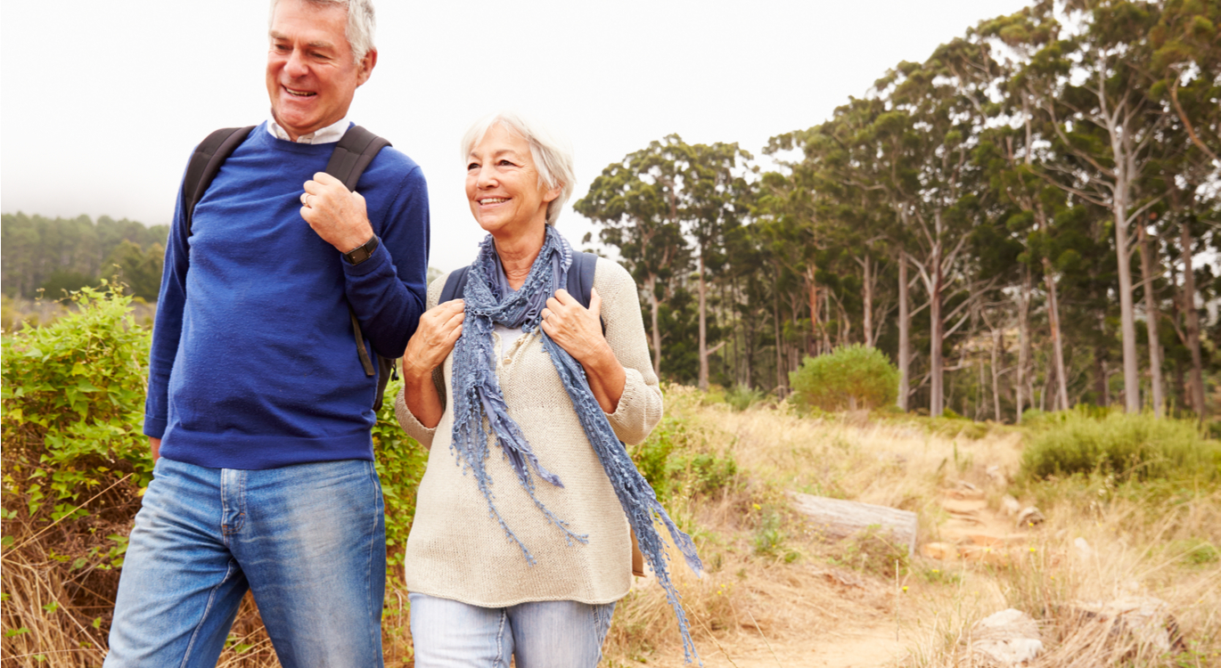 man-and-woman-having-a-walk-outdoors