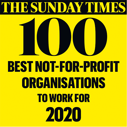 The Sunday Times 100 best not-for-profit organisations to work for 2020