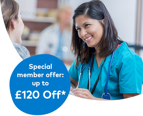 Special member offer: up to £120 off*
