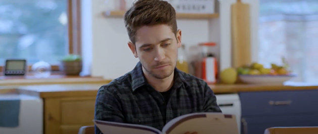 Patient reading their health check report