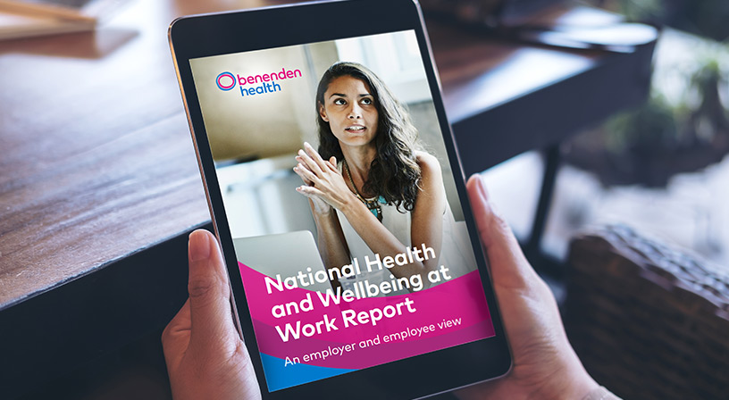 National health and wellbeing at work report