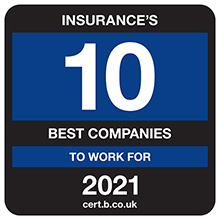 Best Companies - Insurance's 10 best companies to work for 2021