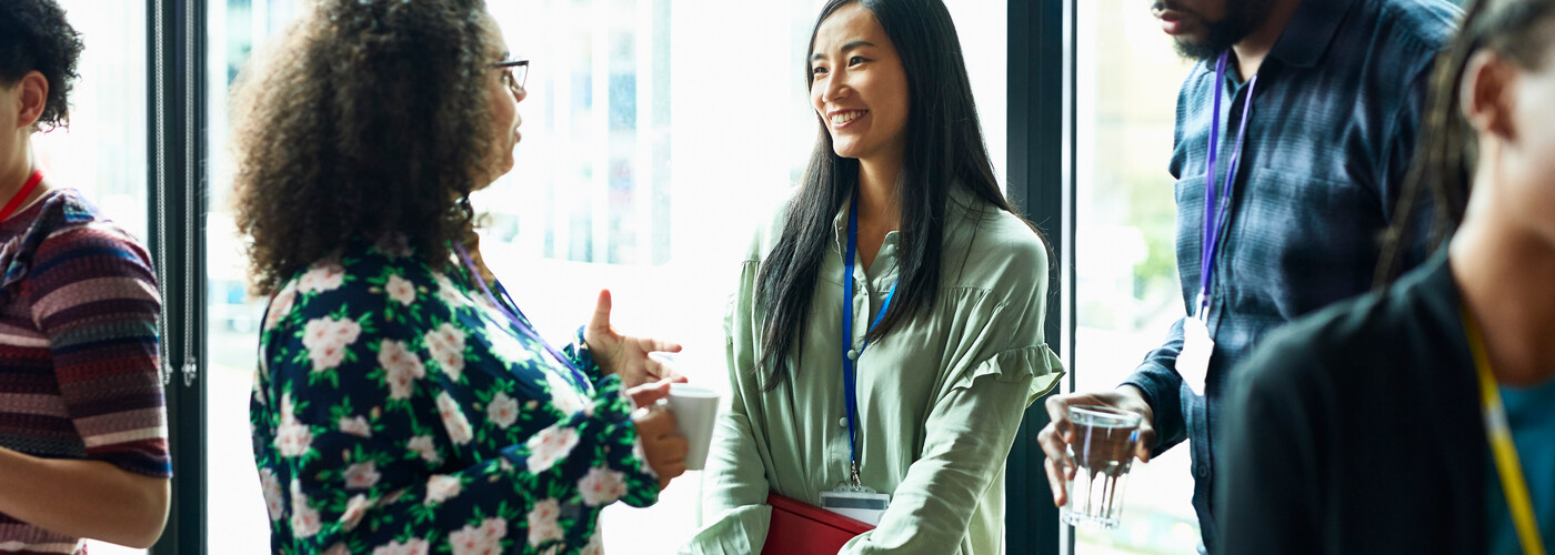 Business people having meeting in modern office