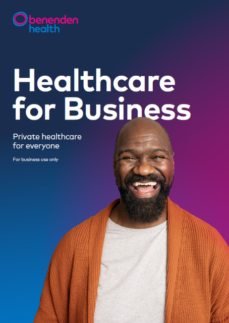 Benenden Healthcare for Business brochure cover