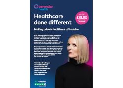 Screenshot of 'Benenden Health at a glance' guide
