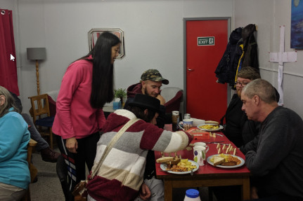 Community users in the refurbished centre